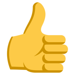 thumbs up emoji on outlook